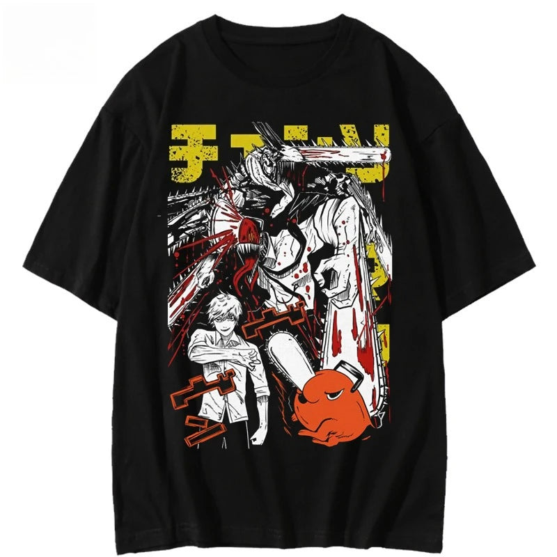 Bandai Graphic T-Shirt – Anime-Inspired Cotton Tee